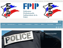Tablet Screenshot of fpip-police.fr